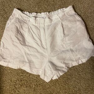 Loft White Shorts